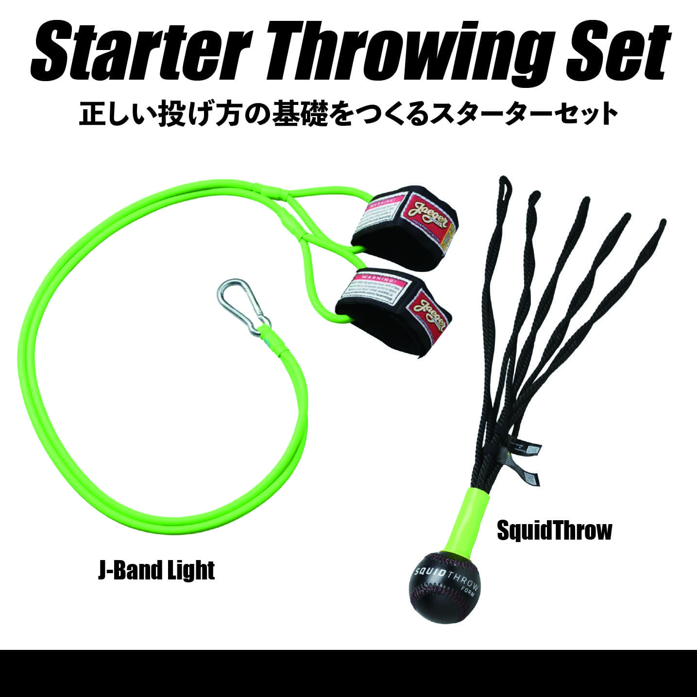 スターター・スローイング・セット：Starter Throwing Set - RHK